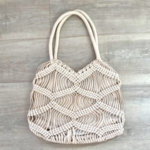 London Kaye crochet purse